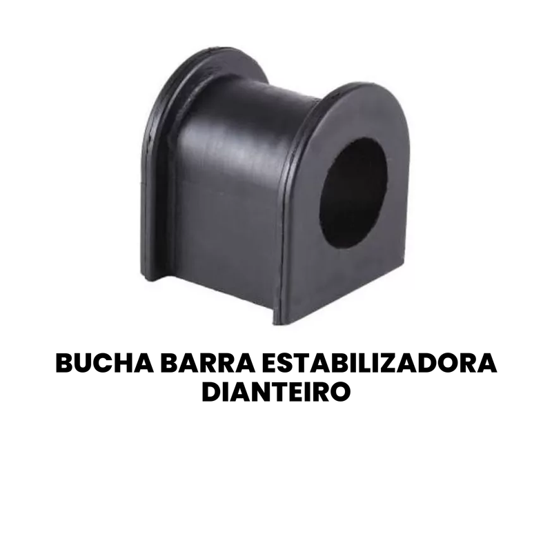 Par Bucha Barra Estabilizadora Dianteira Toyota Hilux 4x2 2.4 2. - Imagem 2