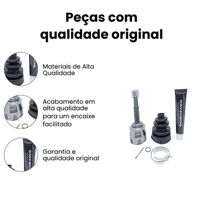 Junta Homocinética Fixa Dianteira Direita Esquerda Chevrolet - Imagem 3