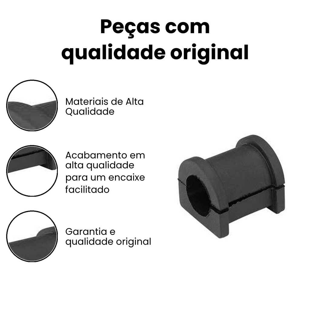 Bucha Barra Estabilizadora Dianteira Constellation/Axor/C... - Imagem 3