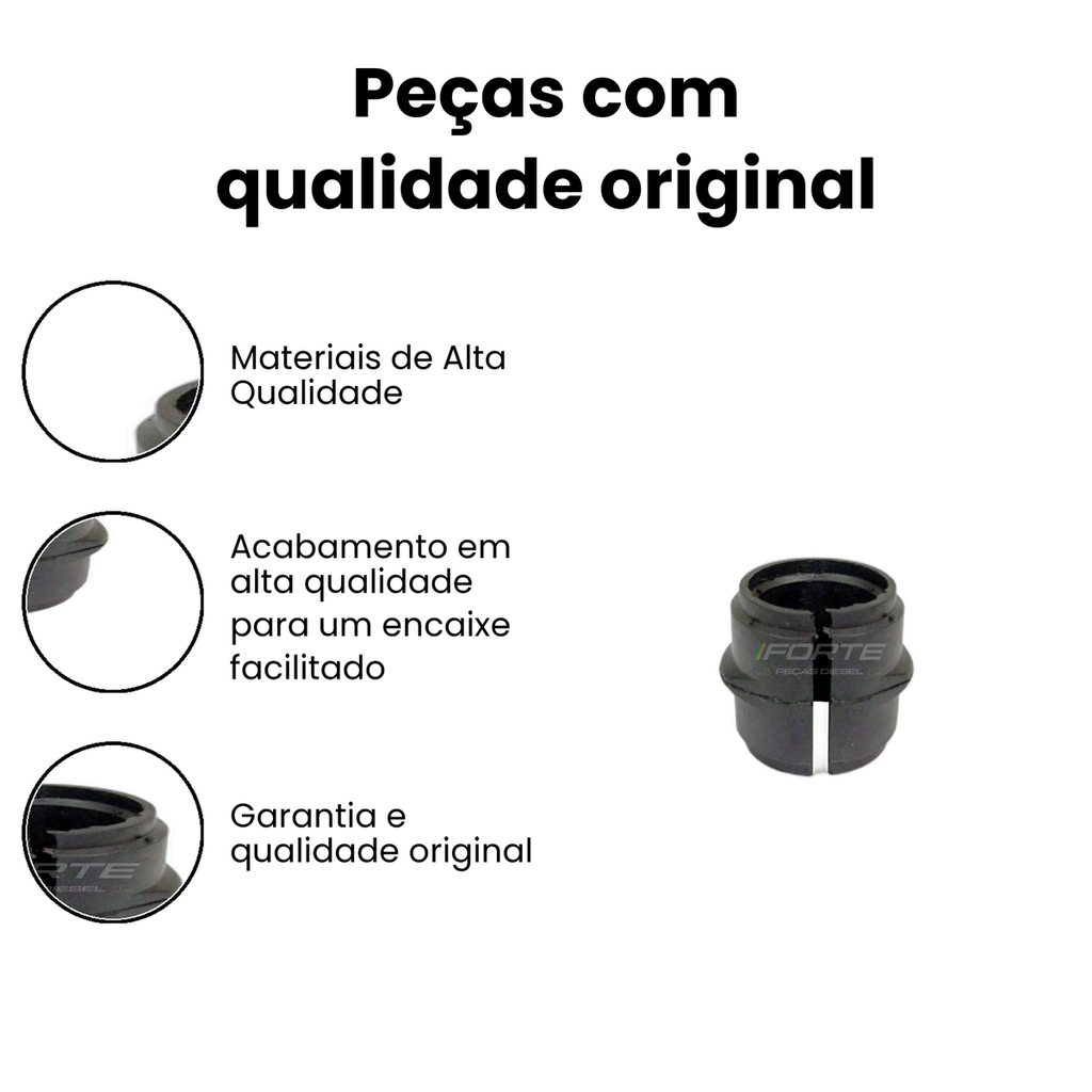Bucha da Barra Estabilizadora Dianteira Yaris - Imagem 3