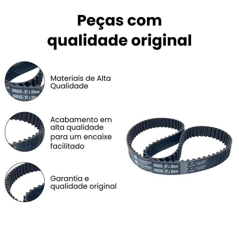 Correia Dentada Toyota Hilux SW4 2005-2015 - Imagem 3