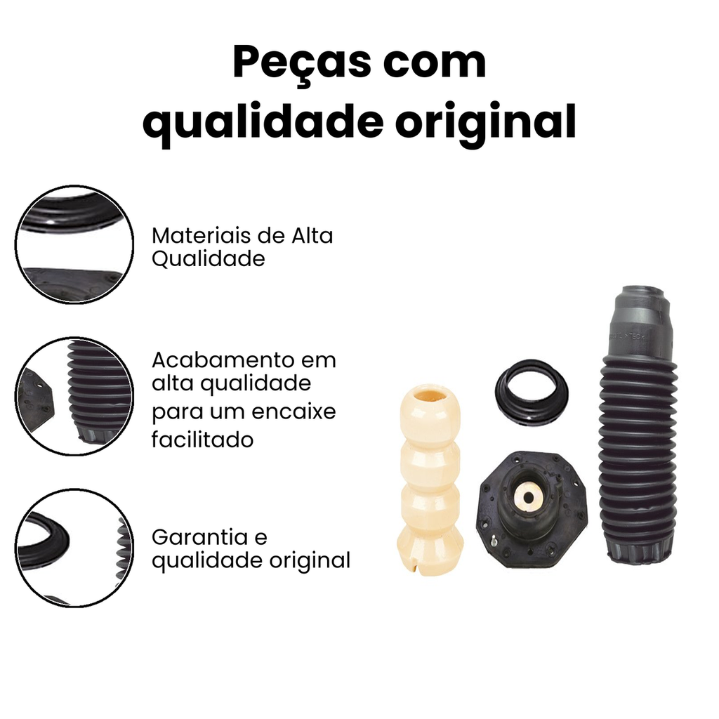 Kit Amortecedor Dianteiro Punto (Dir/Esq) - Imagem 3