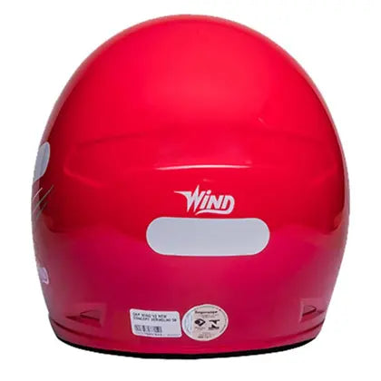 Capacete Wind V3 Speed Lines Vermelho - Imagem 6