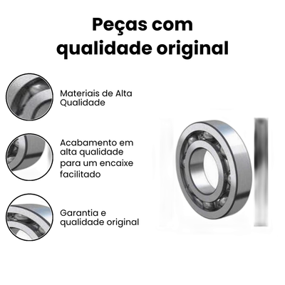 Rolamento do Motor Traseiro SKF S10 S10 - Imagem 3