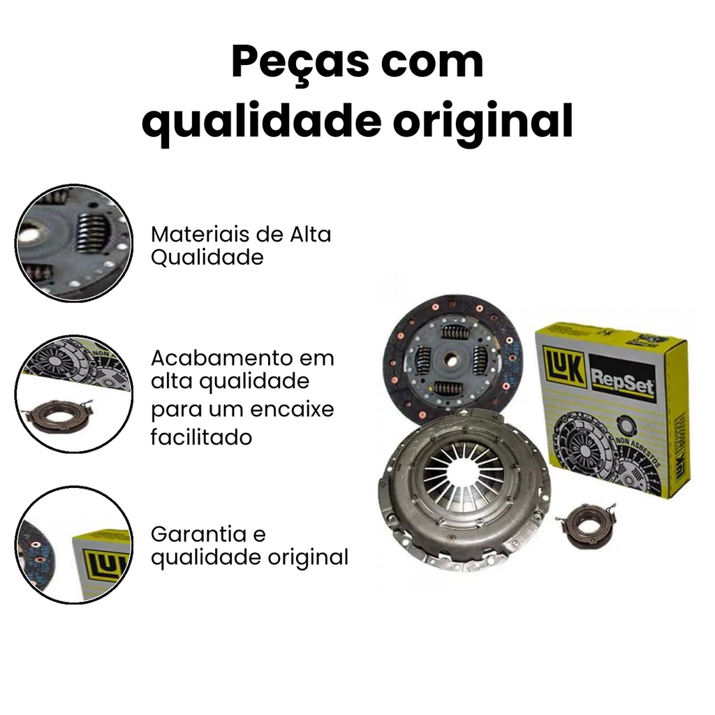 Kit Embreagem LUK Gol Gol - Imagem 3
