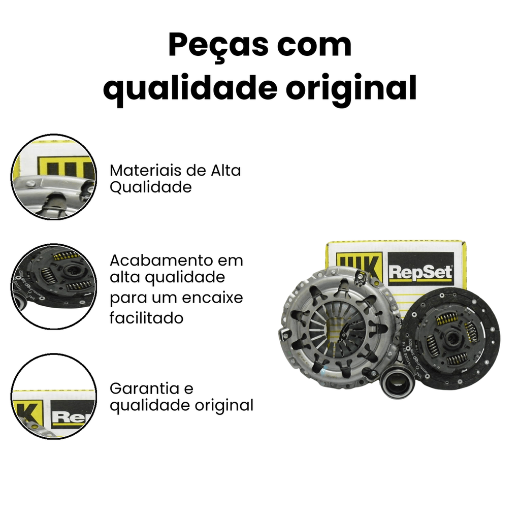 Kit Embreagem LUK 308 C3 - 620 3086 00 - Imagem 3