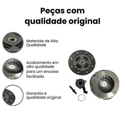 Kit Embreagem com Atuador Astra Astra - Imagem 3