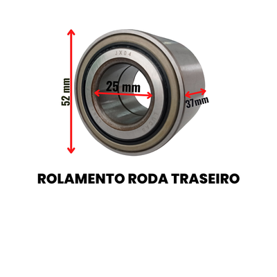 Rolamento Roda Traseira SKF - MF MF - Imagem 2