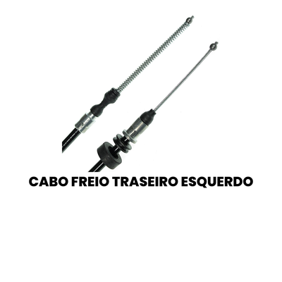 Cabo de Freio Traseiro Esquerdo - Uno - Imagem 2