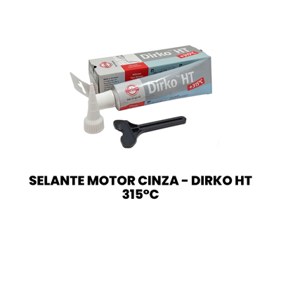 Selante Motor Cinza Dirko HT 315°C - Mobi X1 - Imagem 2