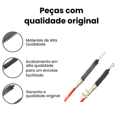 Cabo de Câmbio TUBA Uno Uno - 6606 - Imagem 3