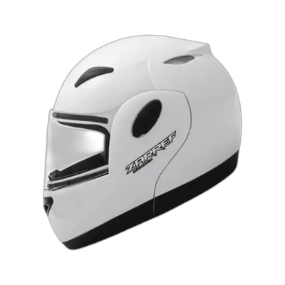 Capacete Zarref V3 Classic Branco - Imagem 1