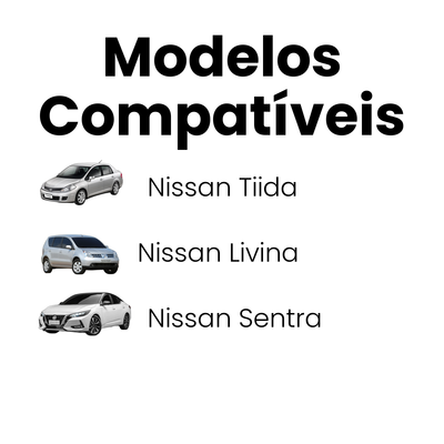 Correia Poly Acessórios Nissan Tiida 07-13 Livina 08-13 Sent - Imagem 4
