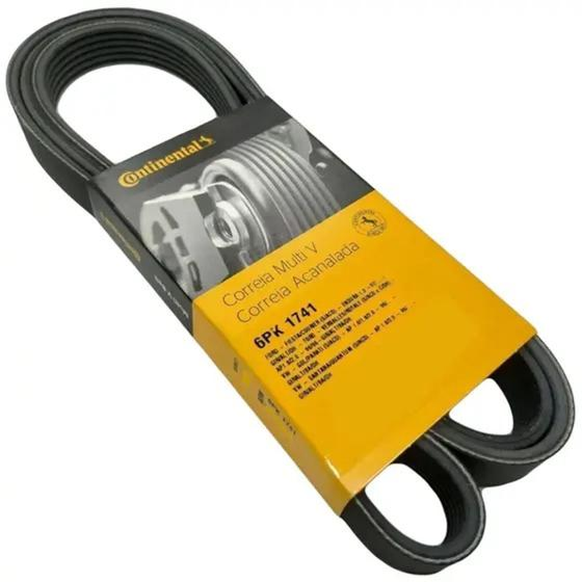Correia Multi V Contitech 6PK1741 - Gol Parati