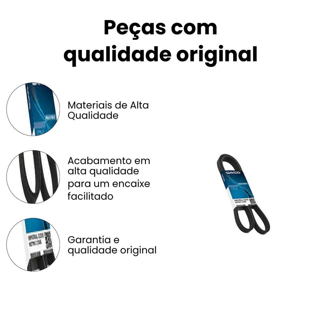 Correia Micro V 6PK2135 Hyundai HB20 Kia - Imagem 3