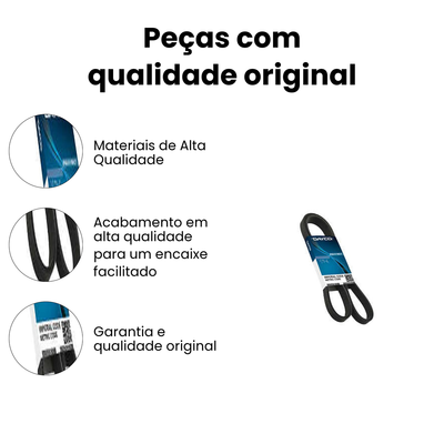 Correia Micro V 6PK2135 Hyundai HB20 Kia - Imagem 3