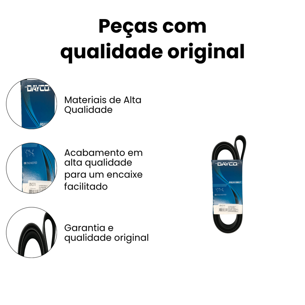 Correia Poly-V Saveiro Quantum - Imagem 3