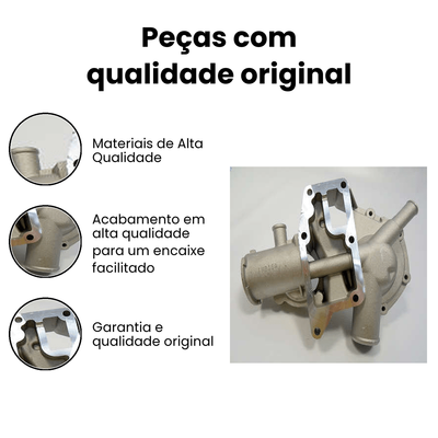 Carcaça Bomba Água INDISA Saveiro - Imagem 3