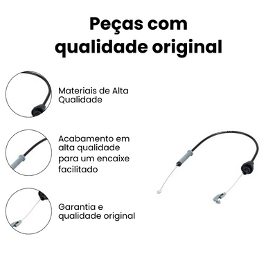 Cabo Acelerador Dianteiro Renault Kangoo Clio - Imagem 3