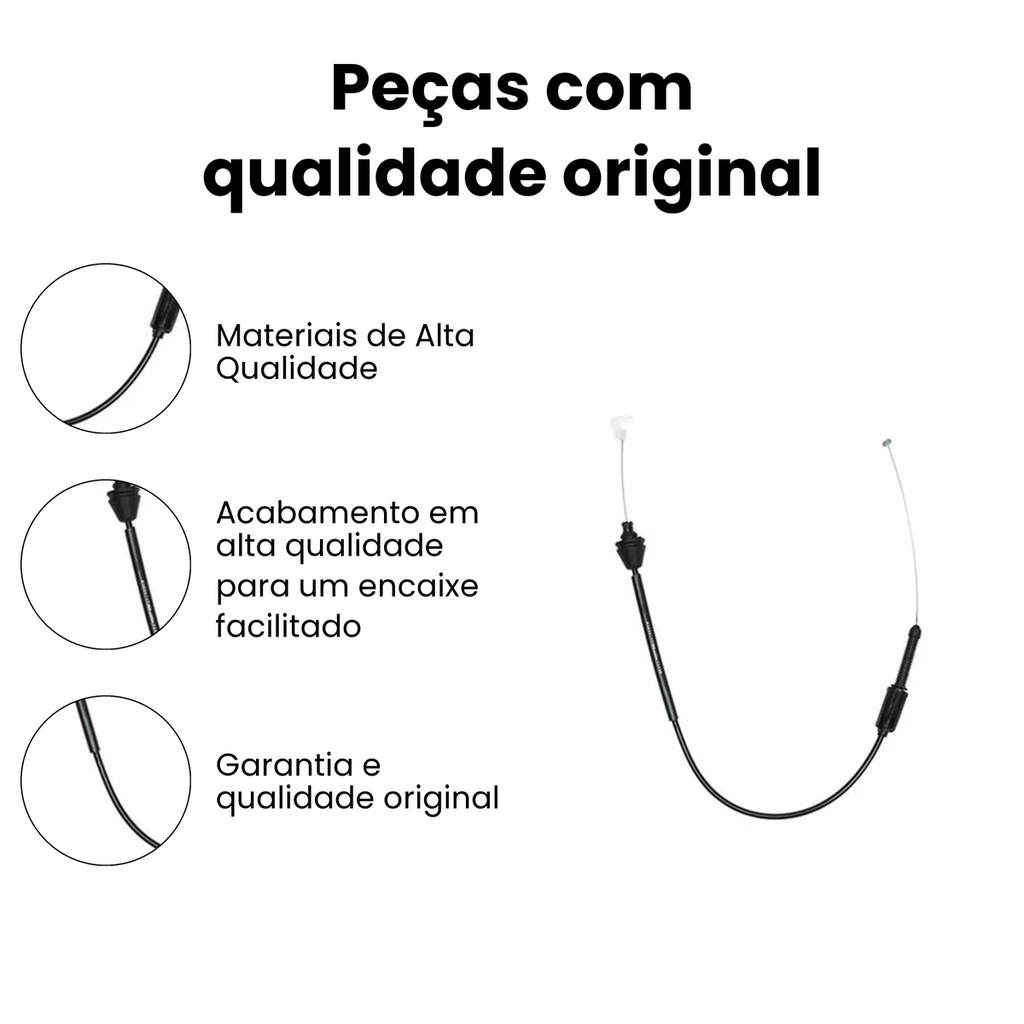 Cabo Acelerador Dianteiro Renault Megane 2.0 16V - Imagem 3