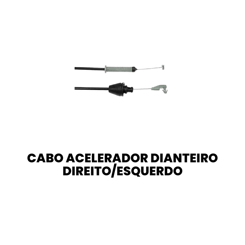 Cabo Acelerador Dir Esq Renault Clio 1.0 1.6 8V 16V 1999 A 2 - Imagem 2
