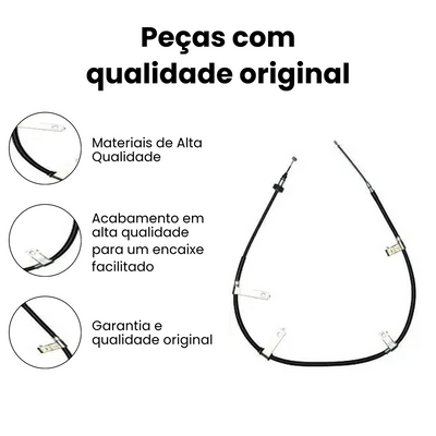 Cabo de Freio Hyundai HB20 - IKS-7242 - Imagem 3