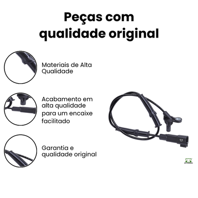 Sensor Velocidade Roda ABS Celta Agile - MTE 73302 - Imagem 3