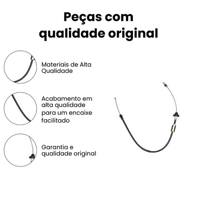 Cabo Embreagem Renault Clio 1.0 8V 16V - Imagem 3