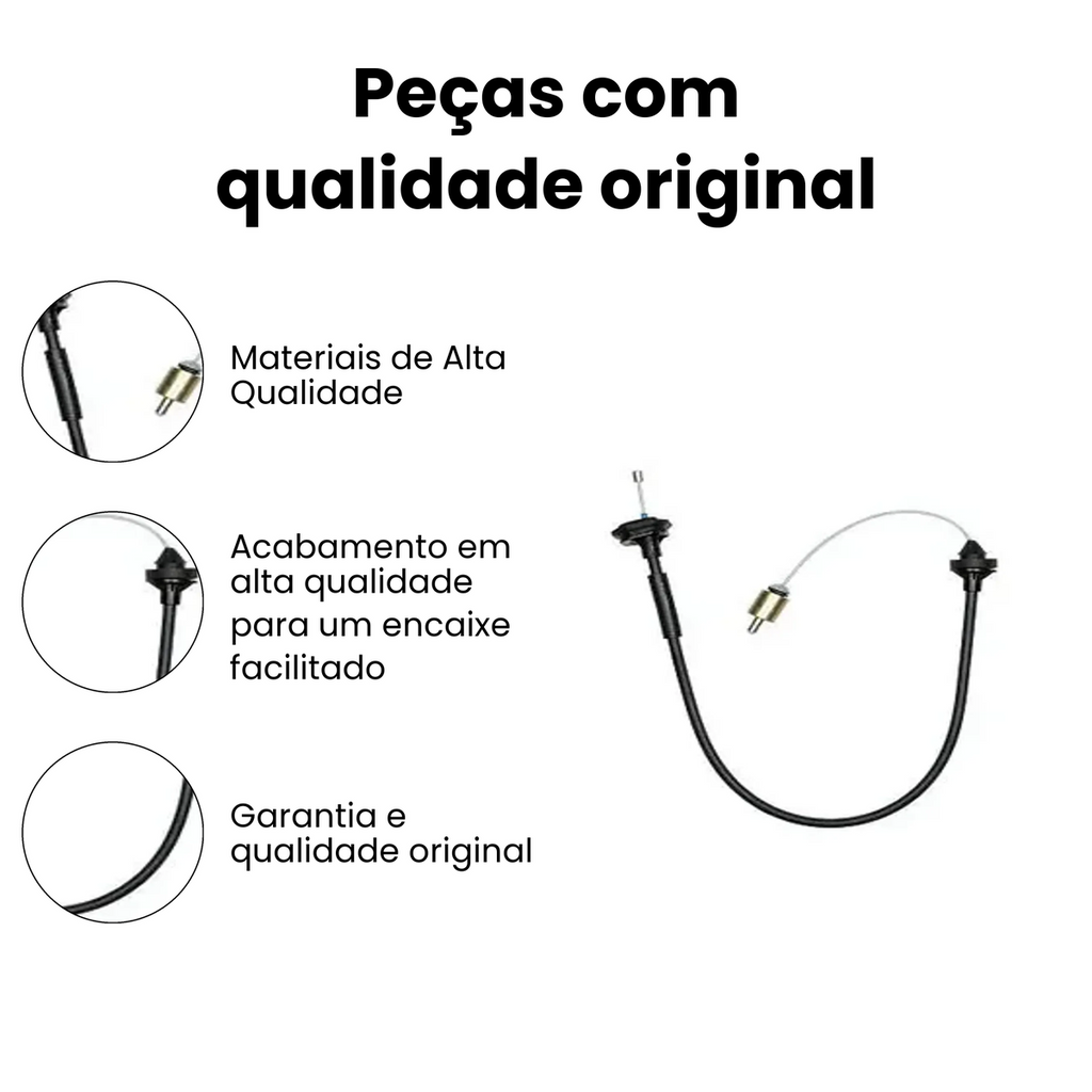 Cabo Embreagem IKS Renault Logan Sandero 1.6 8v - Imagem 3