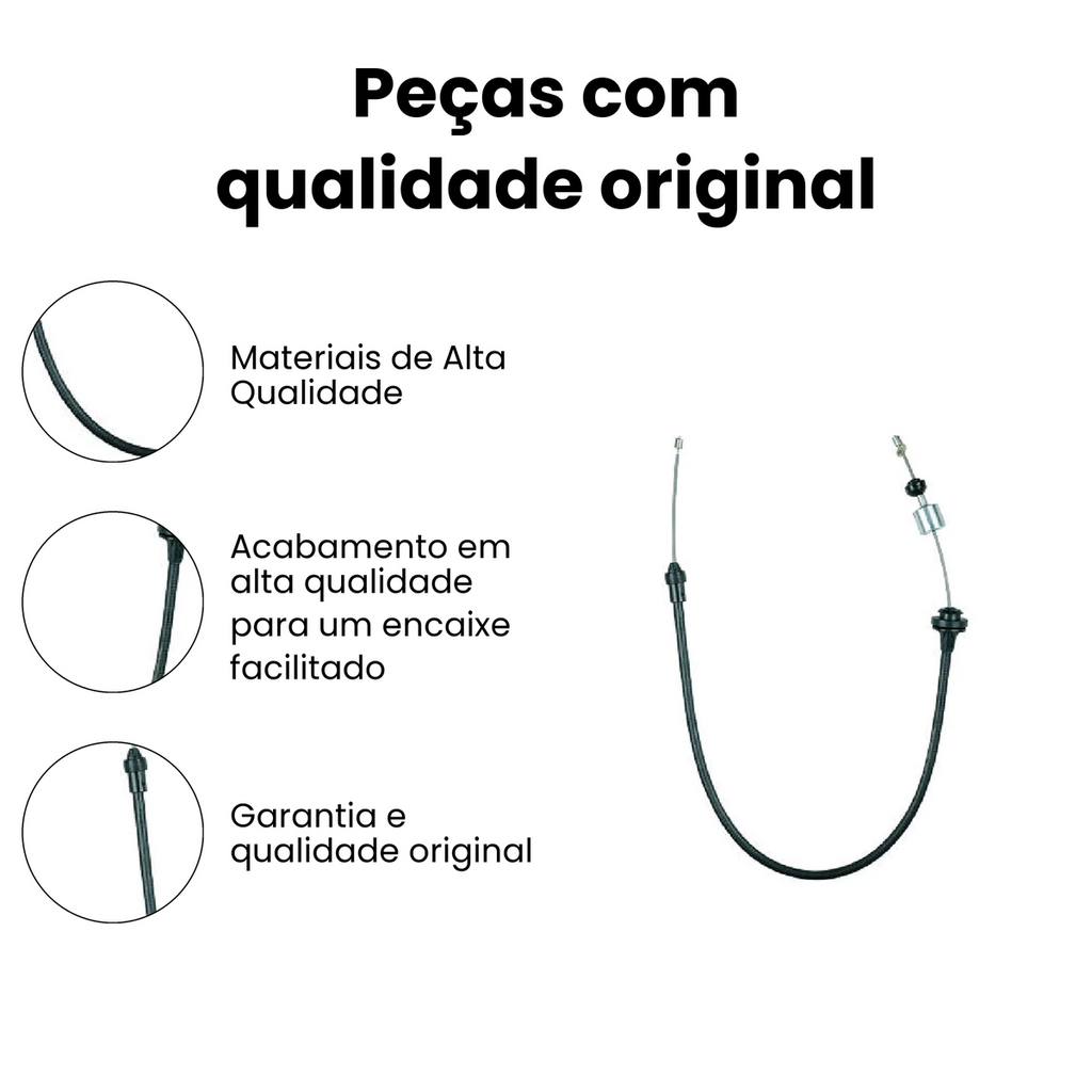 Cabo de Embreagem Renault Kwid 1.0 12V 2017-2025 - Imagem 3