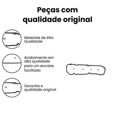 Jogo Junta Tampa de Válvula Sabó Uno Uno - Imagem 3