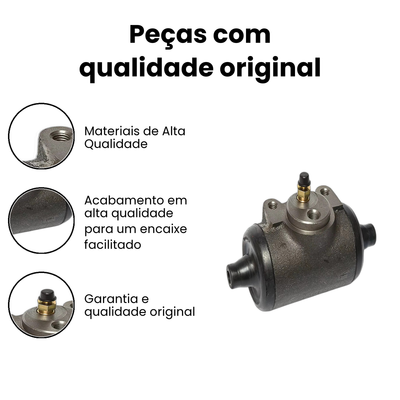 Cilindro de Roda Freio Traseiro Direito ATE Vectra Zafira - Imagem 3