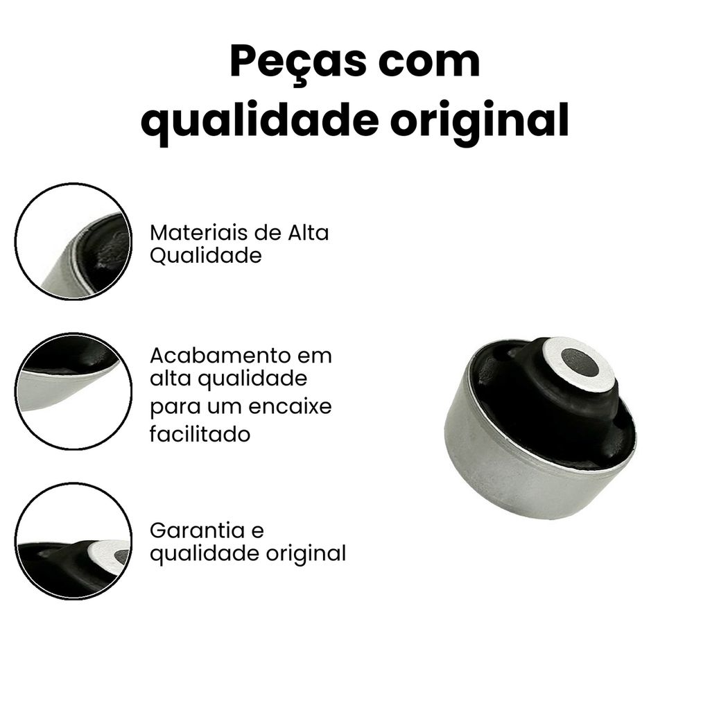 Bucha Bandeja Traseira Suspensão Dianteira Ducato (Sampel) - Imagem 3