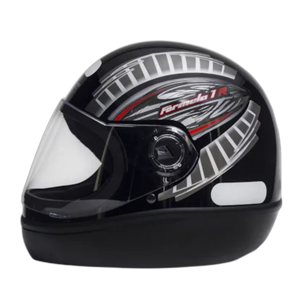 Formula 1 Grafic Capacete Preto - Imagem 1