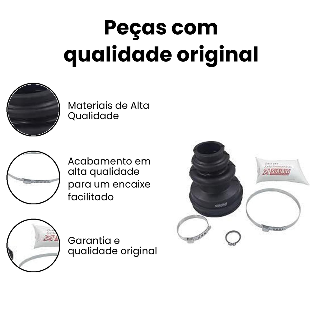 Kit Reparo Junta Homocinética Câmbio 207 207 - Imagem 3