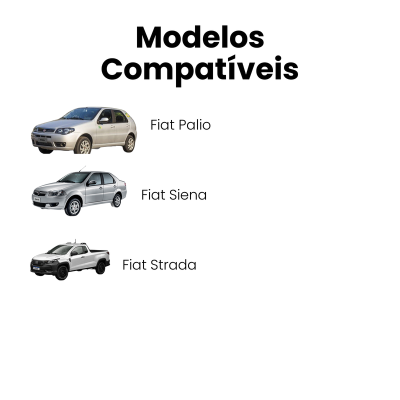 Coxim Motor Tras Fiat Palio 2002-2020 Siena 2003-2016 Strada - Imagem 4