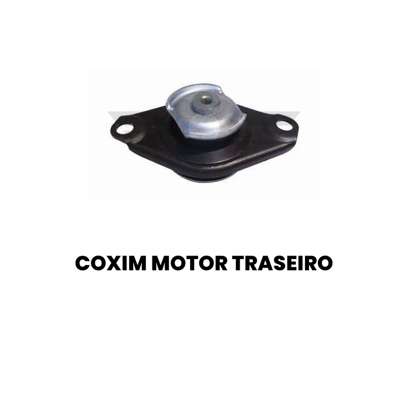 Coxim Motor Tras Fiat Palio 2002-2020 Siena 2003-2016 Strada - Imagem 2