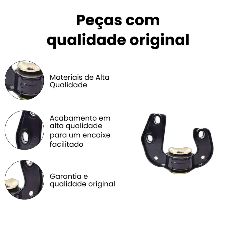 Coxim Barra Tensora Diant Esq Chevrolet Agile 2010-2014 - Imagem 3