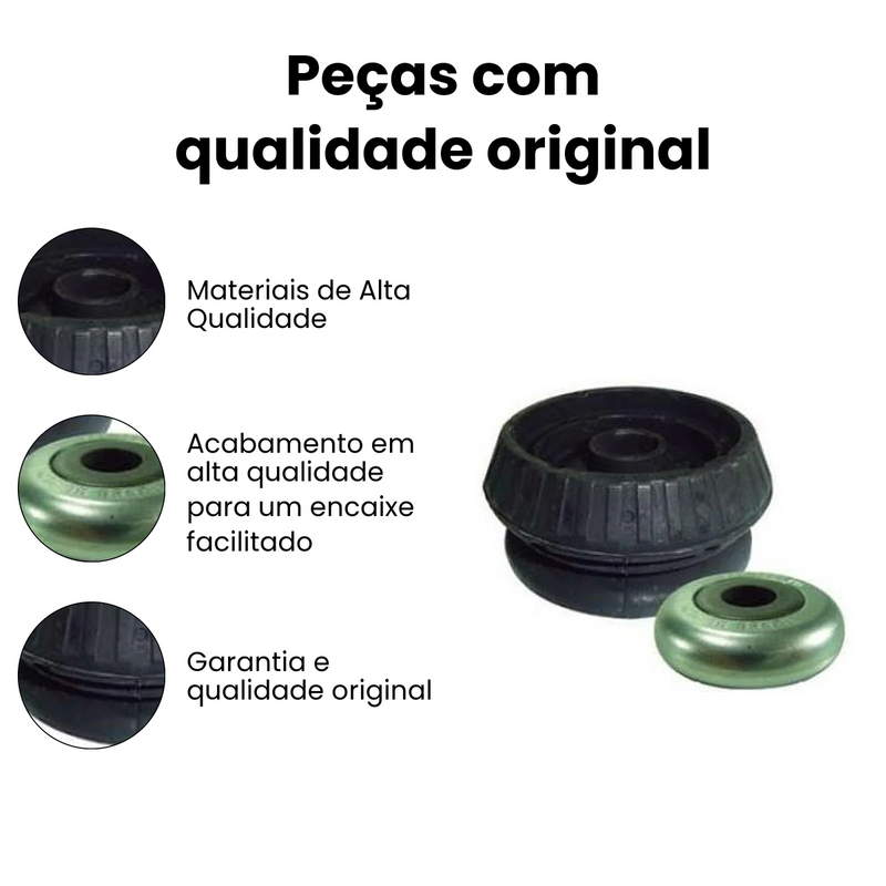 Coxim Amort Diant Ford Courier 97-13 Fiesta Hatch Sedan 96-1 - Imagem 3