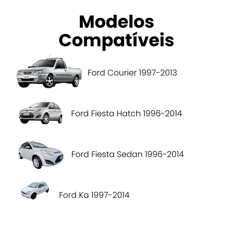 Coxim Amort Diant Ford Courier 97-13 Fiesta Hatch Sedan 96-1 - Imagem 4