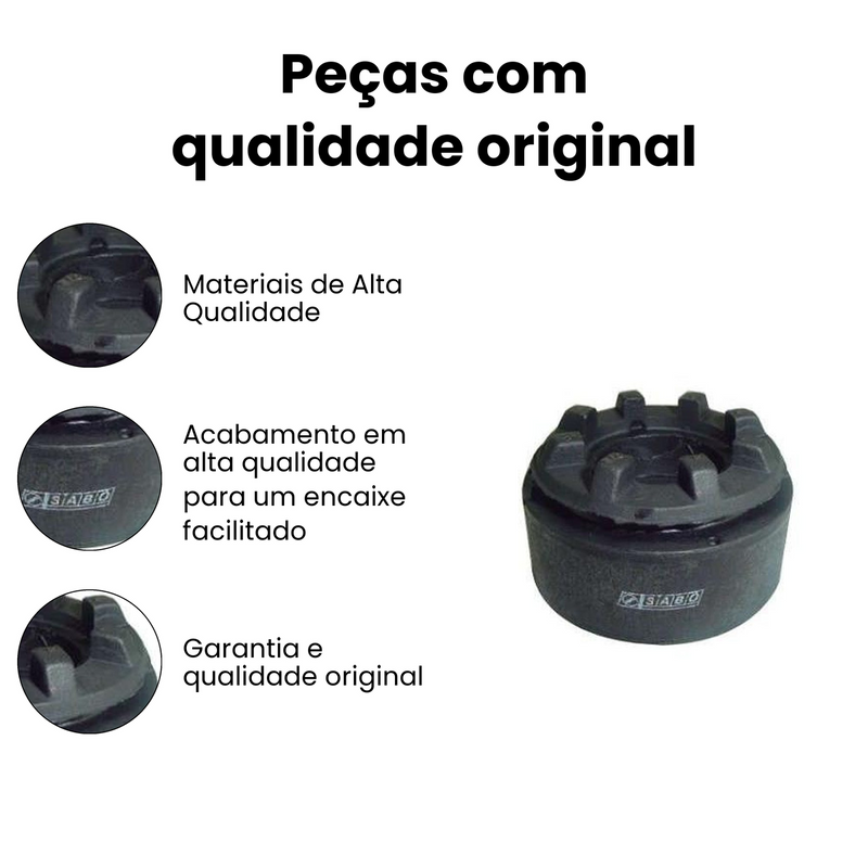 Coxim Amort Diant Fiat Elba Fiorino Premio Uno 84-96 - Imagem 3