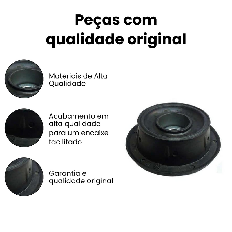 Coxim Amort Diant Volkswagen Gol Parati Saveiro 1995-2001 - Imagem 3