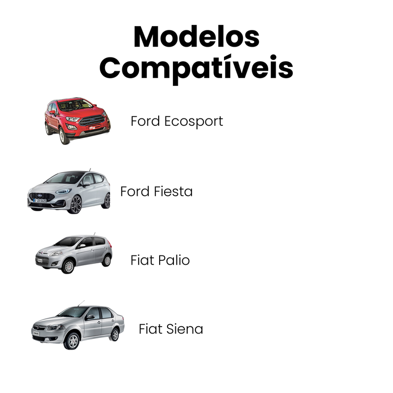 Coxim Amort Diant Ford Ecosport 96-05 Fiesta 98-05 Fiat Pali - Imagem 4