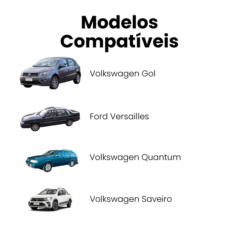Bucha Bandeja Dianteira Direita Esquerda VW Saveiro Santana - Imagem 4