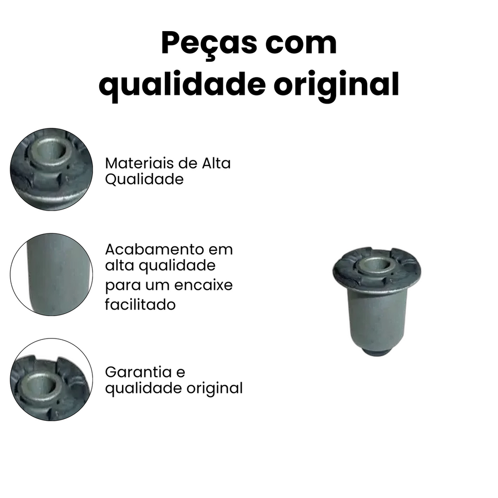 BUCHA BANDEJA DIANTEIRO DIREITO E ESQUERDO FIAT 78911 - Imagem 3