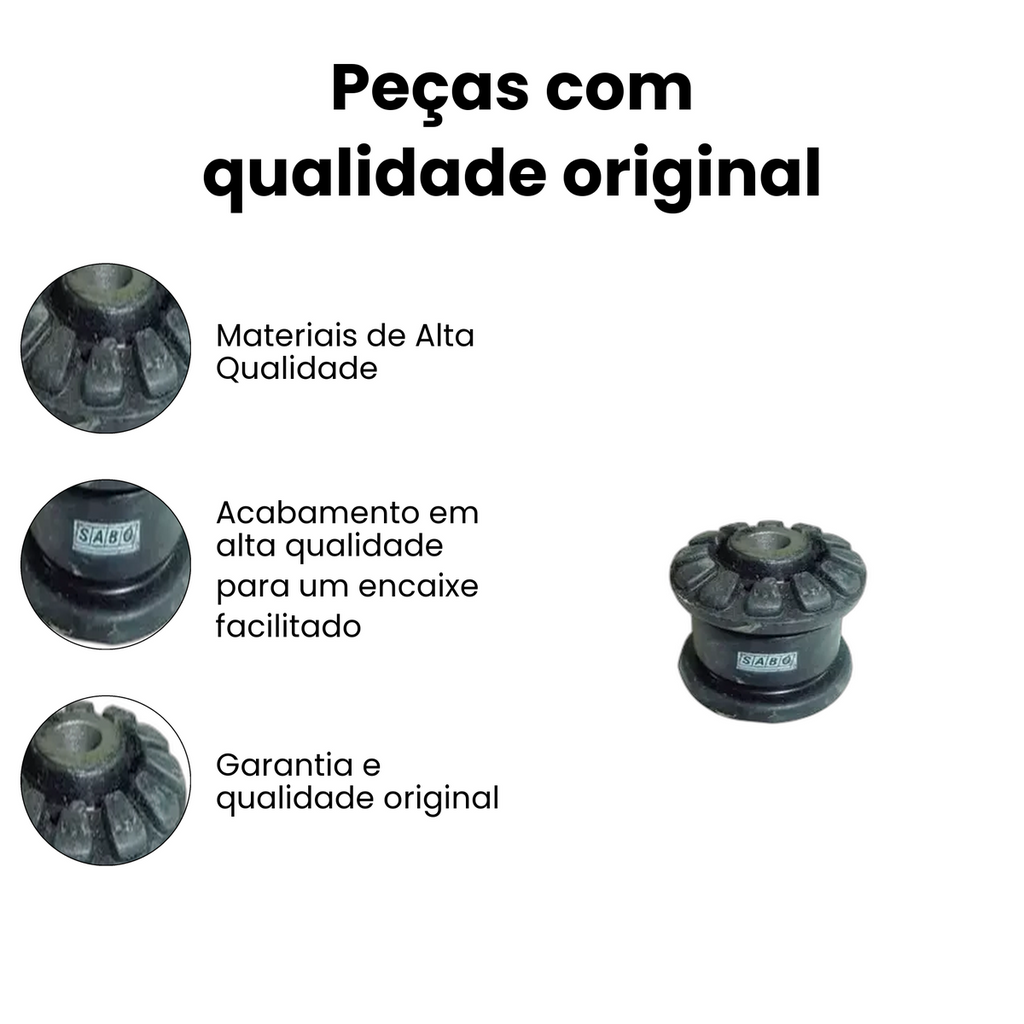 BUCHA BANDEJA DIANTEIRO DIREITO/ESQUERDO VOLKSWAGEN 78913 - Imagem 3