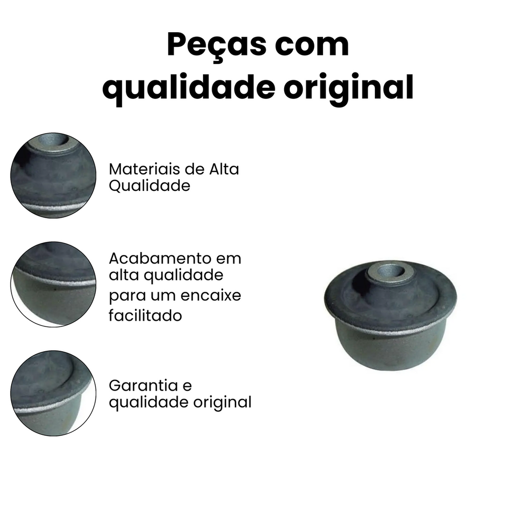 Bucha da Bandeja Traseira Direita e Esquerda FORD | VOLKSWAGEN 78917 - Imagem 3