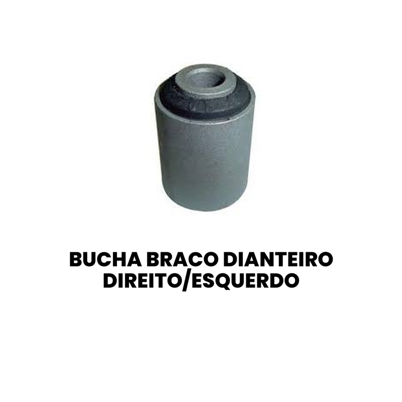 Bucha Braço Diant Fiat Elba 86-96 Fiorino 80-88 Prêmio 85-95 - Imagem 2