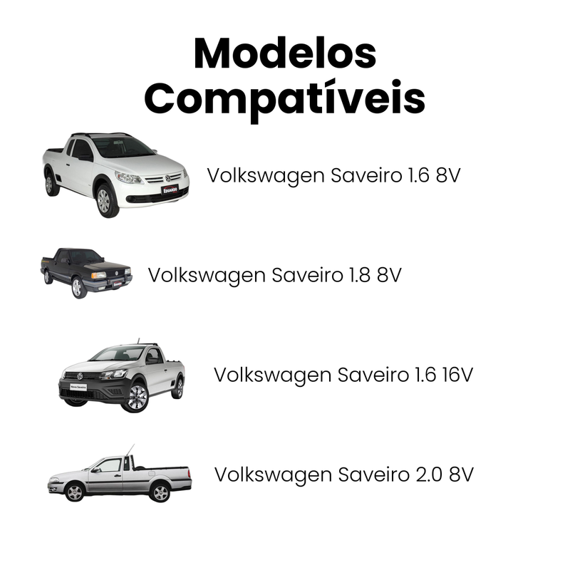 Coxim Câmbio Central Volkswagen Saveiro 1.6 1.8 2.0 8V 1.6 1 - Imagem 4
