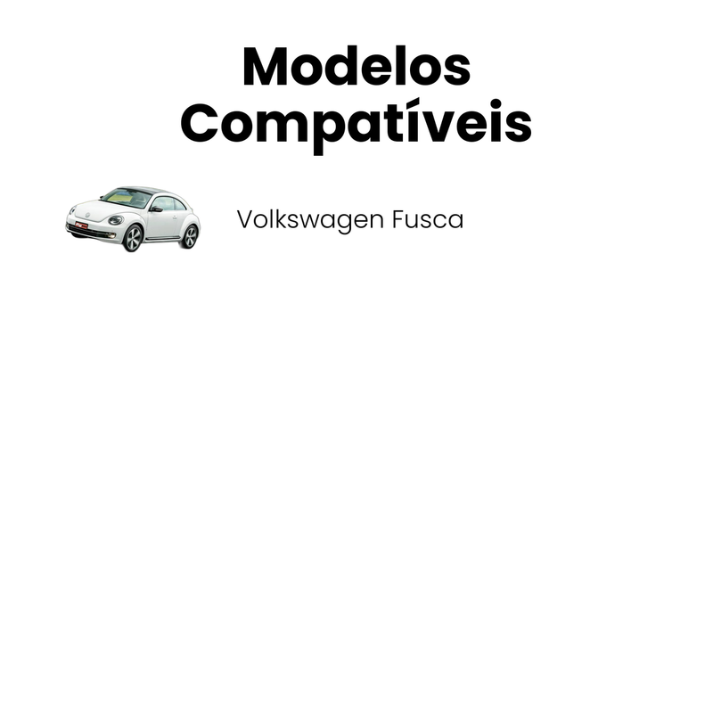 Coxim Motor Tras Dir Esq Volkswagen Fusca 1960 - 2025 - Imagem 4